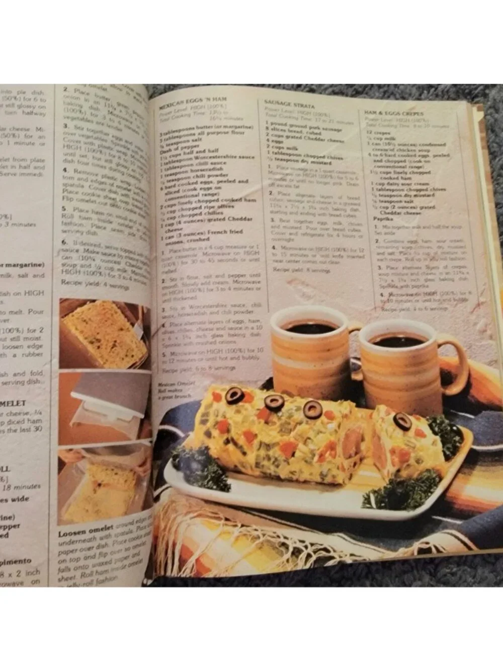 Vintage 70s Cookbook Lot Pillsbury Recipe Cook Book Kitchen Retro Home Decor Fun